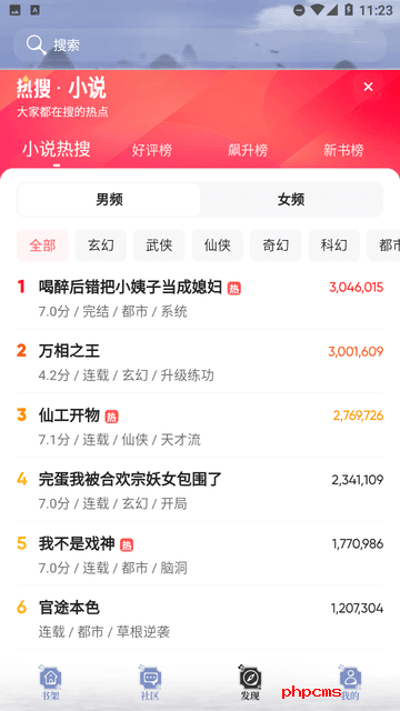 书荒网小说
