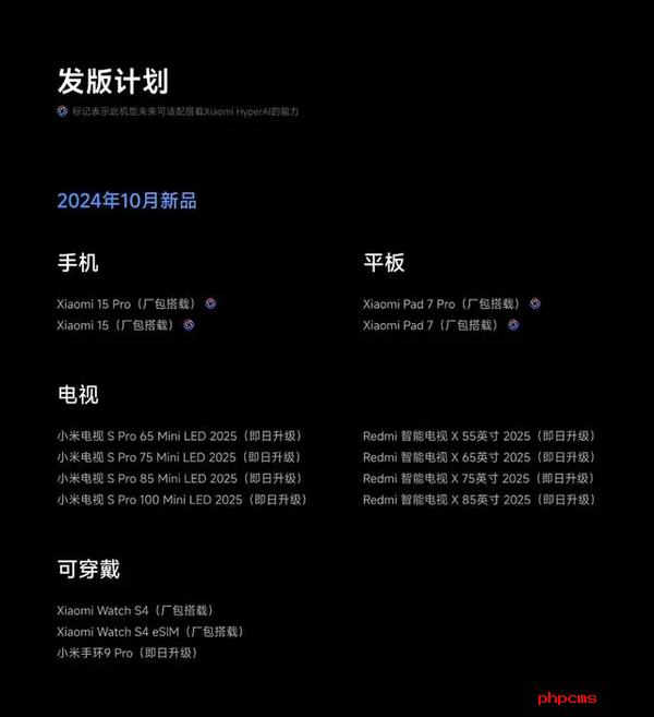 小米澎湃OS2.0版本